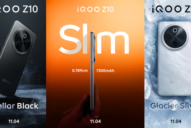 iQOO Z10, 11 Nisan'da Tanıtılıyor: Snapdragon İşlemci, 7300mAh Pil ve Daha Fazlası