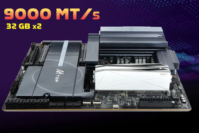 V-Color, Dünyanın İlk 64 GB DDR5 O CUDIMM Bellek Kitini Tanıttı: 9000 MT/s Hızına Kadar Ulaşan Performans