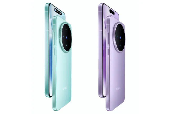 Vivo X200s'in Yumuşak Mor ve Nane Mavisi Renkleri Ortaya Çıktı!