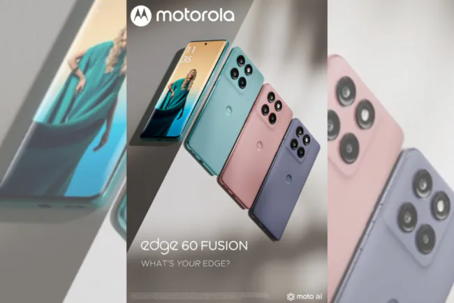 Motorola Edge 60 Fusion Tanıtıldı: İleri Düzey Kamera ve Hızlı Şarj Özellikleriyle Geliyor