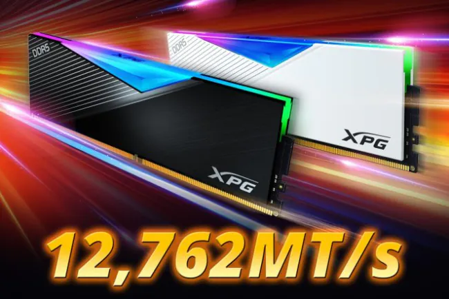XPG LANCER RGB DDR5 Bellek, Intel Z890 Platformunda 12.762 MT/sn'ye Ulaşarak En Yüksek DDR5 Bellek Hızı Dünya Rekorunu İddia Ediyor