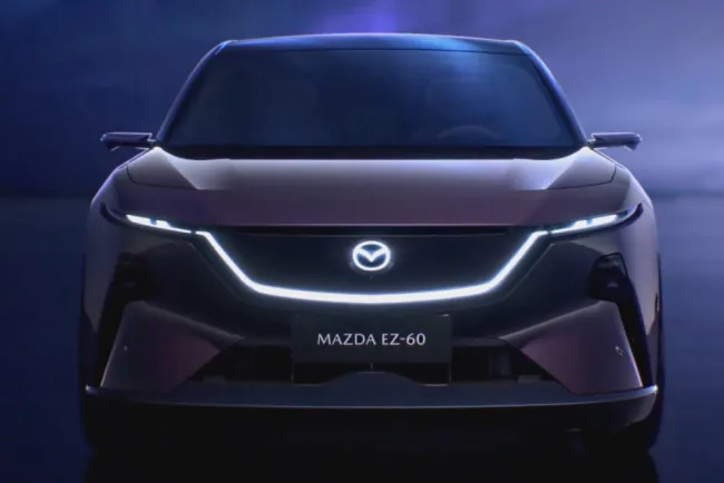 Mazda’dan Yeni Elektrikli SUV: Şık ve İddialı EZ-60 Tanıtıldı