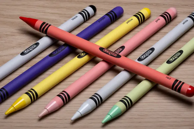 Apple Pencil Pro Artık Gerçek Bir Boya Kalemine Benziyor: İşte "Apple Crayon Pro"