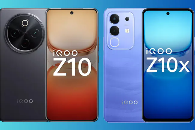 iQOO Z10 ve Z10x Tanıtıldı: Dev Pil ve Güçlü Donanım Dikkat Çekiyor