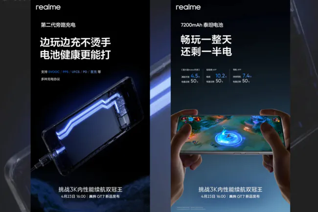 Realme GT 7, İkinci Nesil Bypass Şarj Özelliğiyle Geliyor!