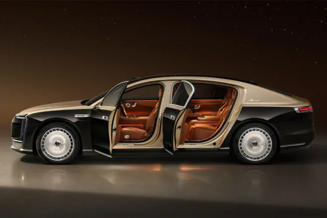 Huawei Maextro S800'ün İç Mekanı Göz Kamaştırıyor: Ultra Lüks, Dört Koltuklu ve Tamamen Elektrikli