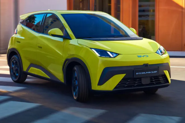 BYD Dolphin Surf Avrupa’da Satışta: 11.780 Euro’dan Başlayan Fiyatlarla Şehir İçi Elektrikli Mobilite