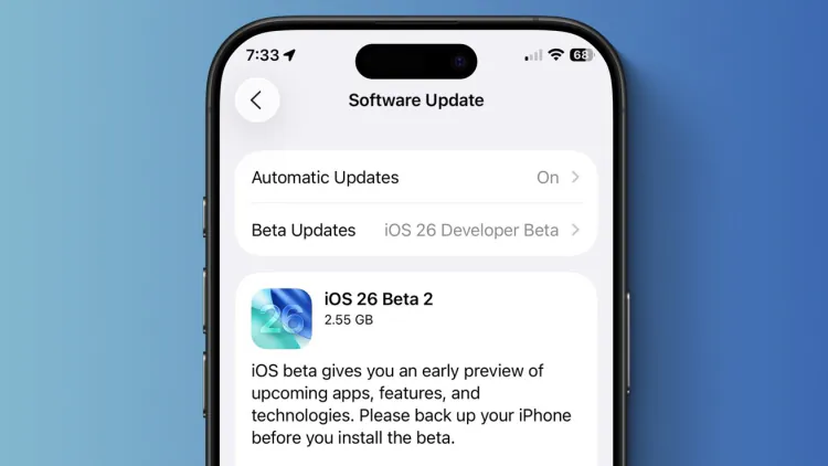 iOS 26 Beta 2 Yenilikleri: Yeni Zil Sesi, Kontrol Merkezi Tasarımı, Kurtarma Yardımcısı ve Daha Fazlası